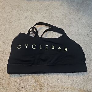 CycleBar Women's Black Sports Bra